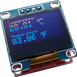ThermoDuino - termometr z wyświetlaczem OLED i niewielką płytką Arduino