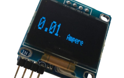 Miernik prądu z wyświetlaczem OLED i niewielką płytką Arduino