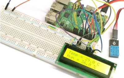Zastosowanie czujnika DHT11 z Raspberry Pi do pomiaru temperatury i wilgotności