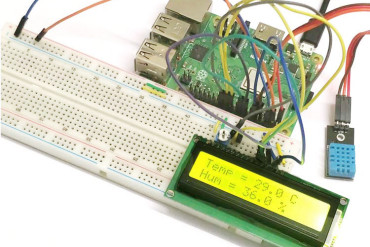 Zastosowanie czujnika DHT11 z Raspberry Pi do pomiaru temperatury i wilgotności