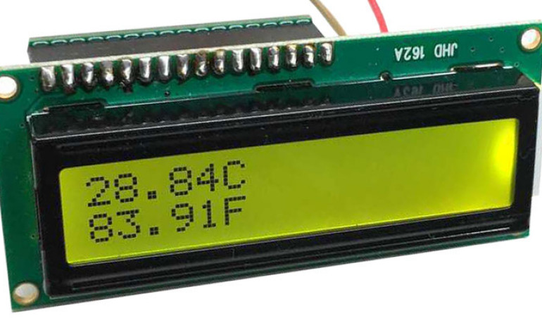 Niedrogi termometr pokojowy wykorzystujący LCD 16×2 i Atmega328