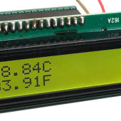Niedrogi termometr pokojowy wykorzystujący LCD 16×2 i Atmega328