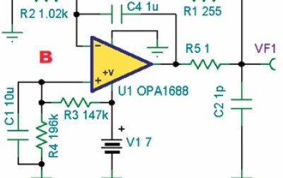 Jak to działa? - Obwód filtru napięcia zasilania o znikomych szumach