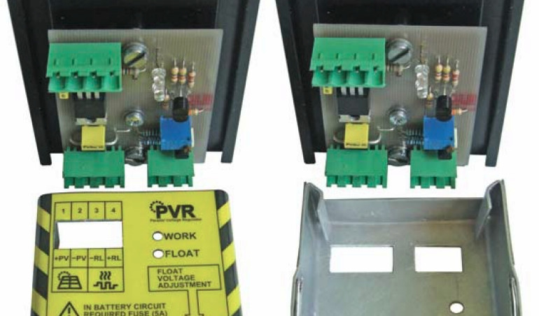 Solarna ładowarka akumulatorów 12V – stabilizator równoległy (opis, schematy, montaż)