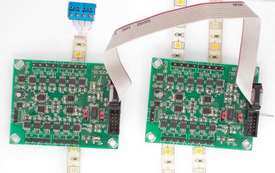 Uniwersalny sterownik taśm LED dużej mocy (WS2811 ) - opis, schematy, montaż