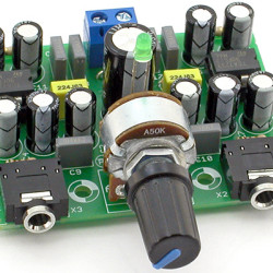 Wzmacniacz słuchawkowy AB 17 Hz…23 kHz