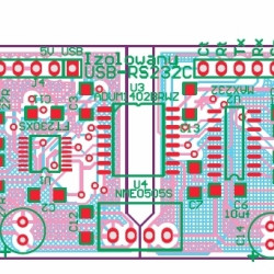 Izolowane galwanicznie łącze USB w systemach mikroprocesorowych (schematy, realizacja, montaż)