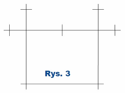 Rys.3 Szablon do montażu płytki - symulator modelarski FMS
