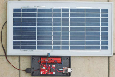 Jak zbudować solarną ładowarkę akumulatorów litowych z wyjściem 5V? - opis, schematy, montaż