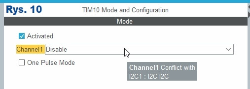 Rys.10 Timer 10 służy do odmierzania mikrosekundowych odcinków czasu na potrzeby interfejsu 1-Wire
