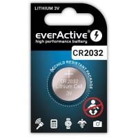 Bateria litowa everActive CR2032