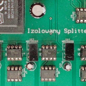 Splitter RS-485 (DMX) z izolacją galwaniczną - schematy, montaż, działanie