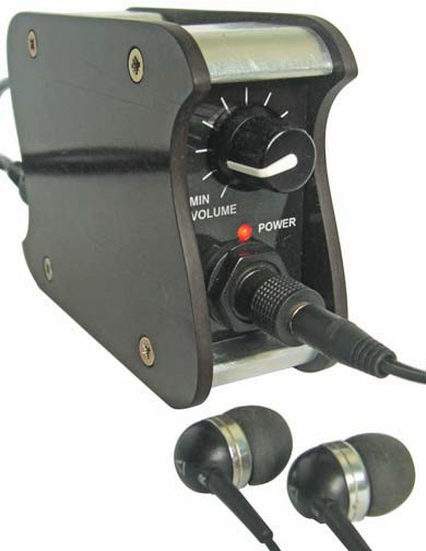 Słuchawkowy bufor prądowy - podłączone słuchawki