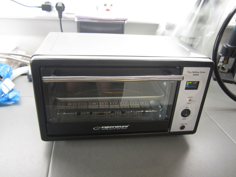 Gotowy piec rozpływowy v2