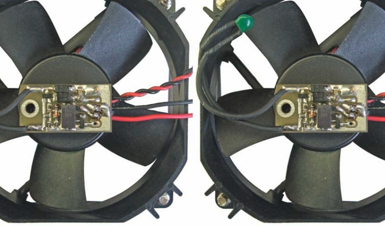 Budowa analogowego regulatora obrotów wentylatora -  schematy, montaż, opis działania