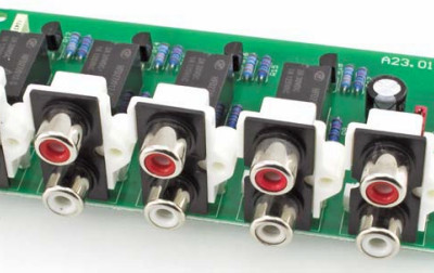 Budowa selektora wejść audio - opis działania, schematy, montaż