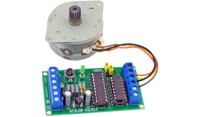 Sterownik bipolarnego silnika krokowego