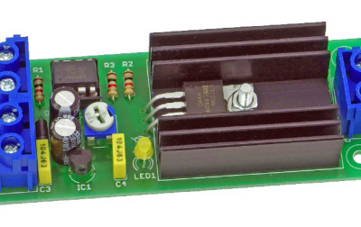 Sterownik płynnego rozjaśniania i wygaszania oświetlenia LED sterowany włącznikiem