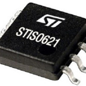 Dwukanałowy izolator cyfrowy STISO621 firmy STMicroelectronics do niezawodnej transmisji danych w trudnych warunkach przemysłowych