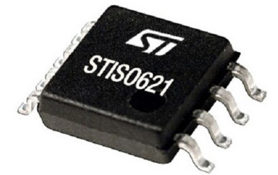 Dwukanałowy izolator cyfrowy STISO621 firmy STMicroelectronics do niezawodnej transmisji danych w trudnych warunkach przemysłowych