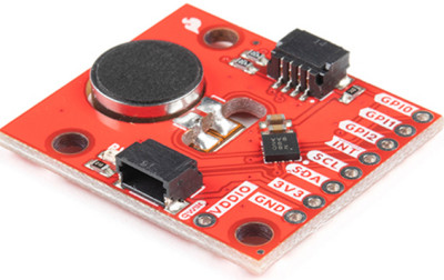 Nieduży moduł Qwiic Haptic Driver firmy SparkFun do wyrażania informacji za pomocą wibracji