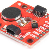 Nieduży moduł Qwiic Haptic Driver firmy SparkFun do wyrażania informacji za pomocą wibracji