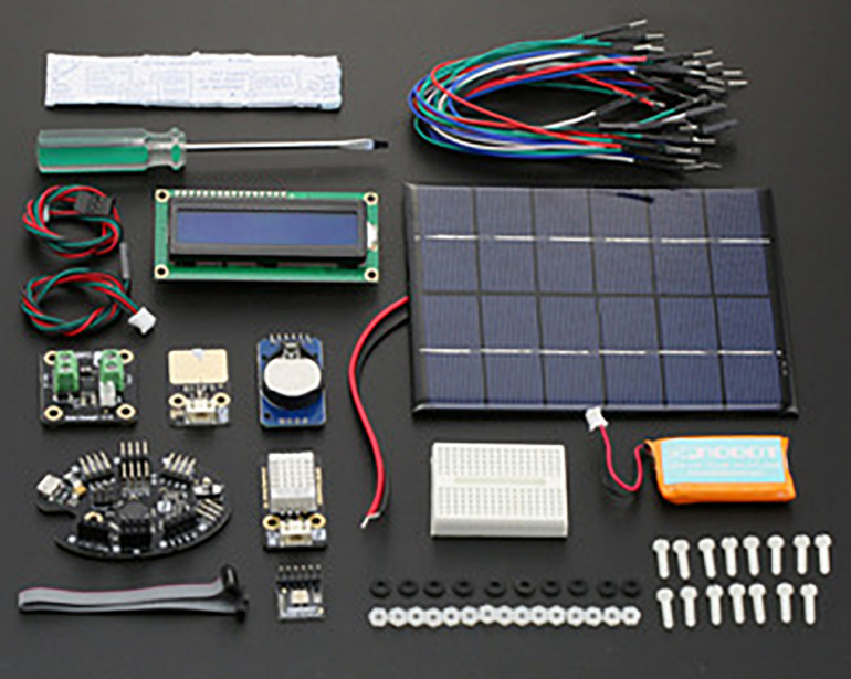 Części przeznaczone do montażu Weather Station Kit with Solar Panel (bez obudowy)