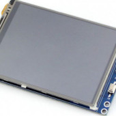 Nieduży moduł wyświetlacza dotykowego TFT LCD firmy Waveshare dla zestawów Raspberry Pi