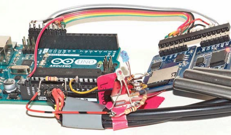 Kurs Arduino odcinek 12 - rejestracja i prezentacja danych oraz obsługa karty SD