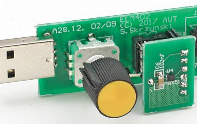 Budowa dekodera enkodera impulsowego (elektroniczne pokrętło)