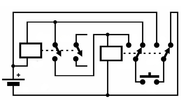 Jak to działa - elektromechaniczny przerzutnik toggle (przerzutnik T)?