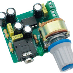 Prosty wzmacniacz słuchawkowy z układem TDA2822