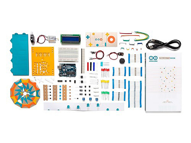 Elementy zestawu Arduino Starter Kit