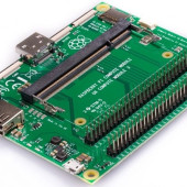 Oryginalna przystawka dla modułów obliczeniowych Raspberry Pi Compute Module 1, 3 i 3 plus