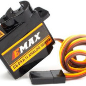Analogowy mikroserwomechanizm ES08A II firmy EMAX o różnych zastosowaniach