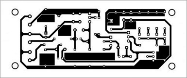 Rysunek 2. Schemat płytki drukowanej generatora białego szumu