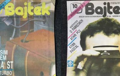 Kultowe czasopismo komputerowe Bajtek dostępne w sieci