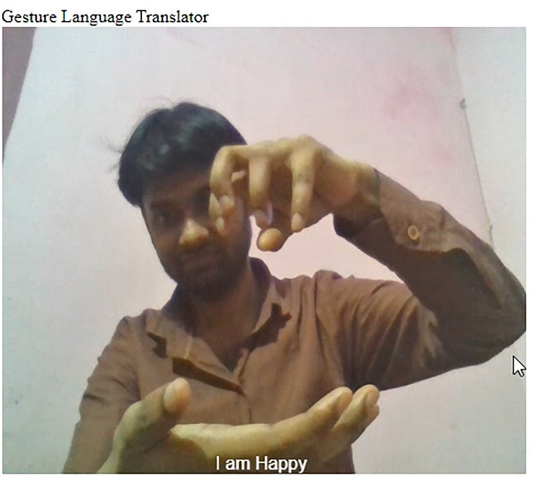 Fotografia 1. Tłumaczenie języka migowego
