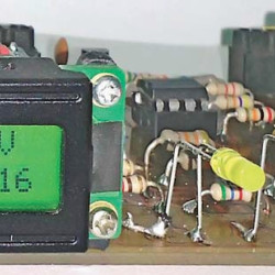 Budowa panelu pomiarowego - układ do mierzenia napięcia i prądu