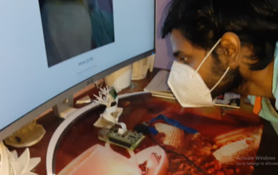 Kamera sprawdzająca noszenie maseczki przeciw Covid