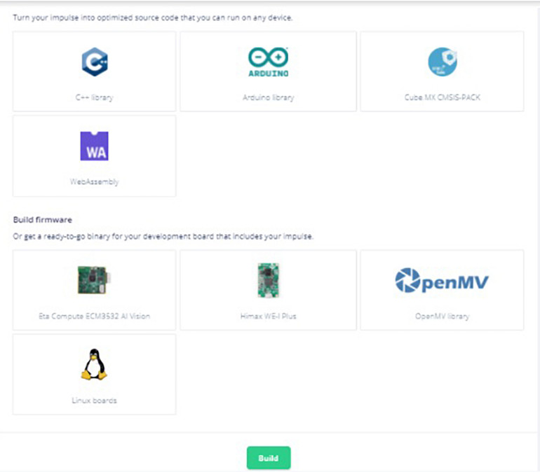 Rysunek 19. Wybieranie płytki do wdrożenia