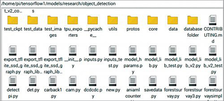 Rysunek 2. Katalog object_detection