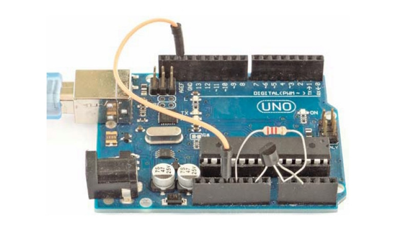 Kurs Arduino odcinek 2 - termometry: 'diodowy', pokojowy oraz 'scalony' analogowy