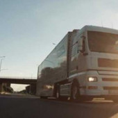 Wirtualny-realny kierowca ciężarówki