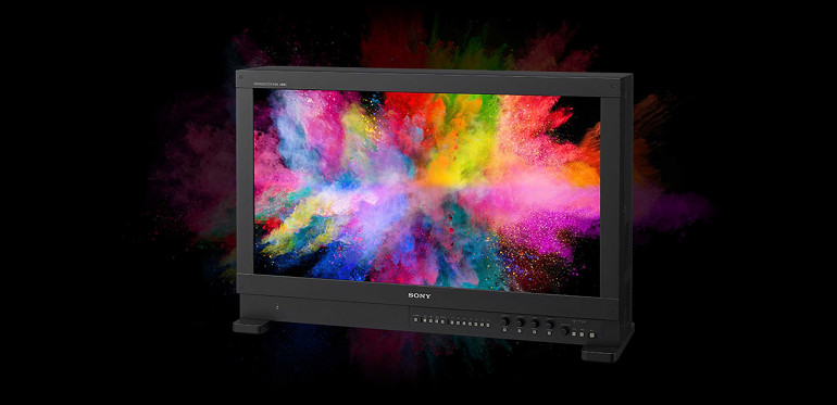 31-calowy, profesjonalny monitor TRIMASTER HX™ BVM-HX310 o rozdzielczości od firmy Sony