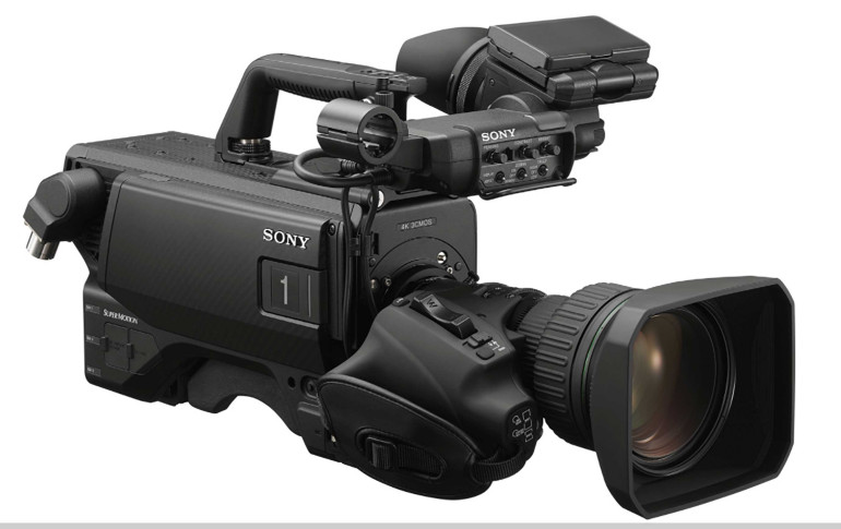 Przenośna kamera HDC-5500 z przetwornikiem CMOS 4K o przekątnej 2/3" od firmy Sony