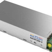 Seria bezwentylatorowych zasilaczy małej mocy RACM1200-V od firmy RECOM