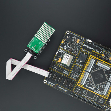 Przykład użycia modułu 10×10 RGB Click