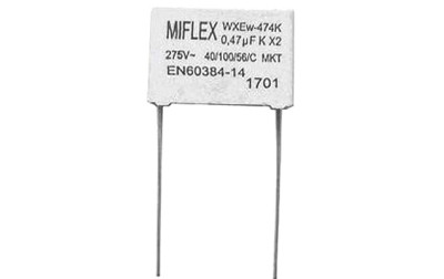 Kondensatory przeciwzakłóceniowe WXEw firmy MIFLEX o podwyższonej odporności na oddziaływanie temperatury i wilgotności