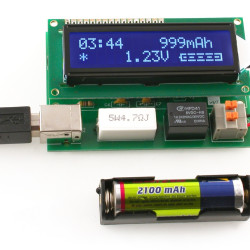 Tester pojemności ogniw AA/AAA